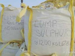 Сера техническая газовая комовая сорт 99.95%